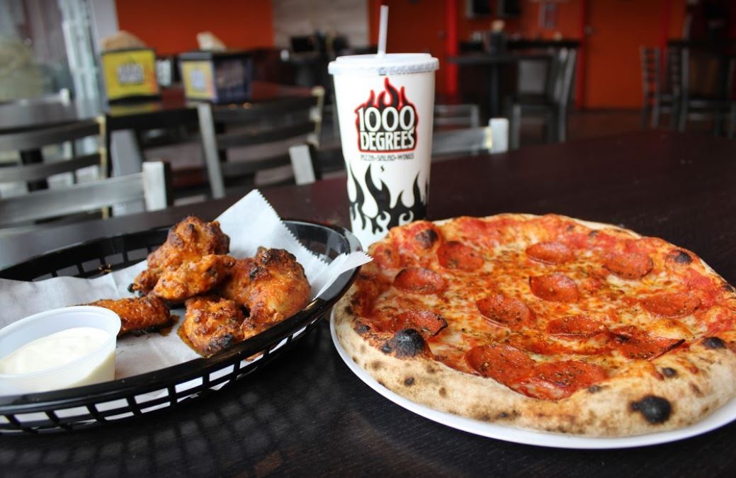 1000 Degrees Pizza Salad Wings Sugar Land